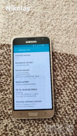 Продавам Samsung J3 2016 8GB SM-J320FN, снимка 4 - Samsung - 43926807