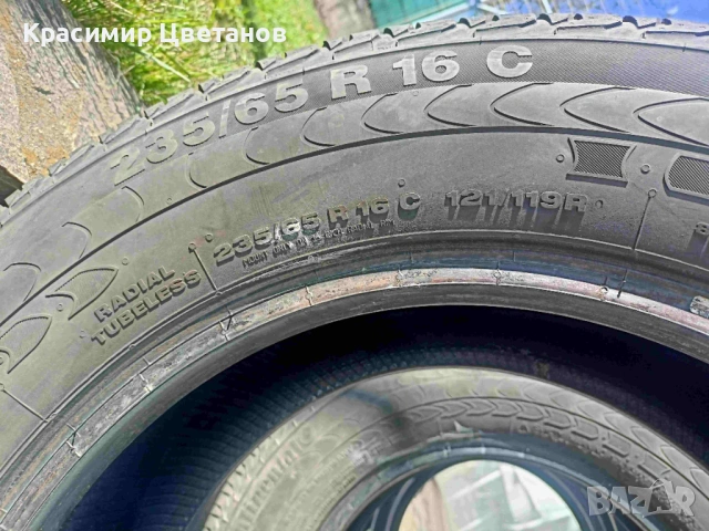 4бр. запазени летни гуми Continental 235/65 R16С, снимка 14 - Гуми и джанти - 53289462
