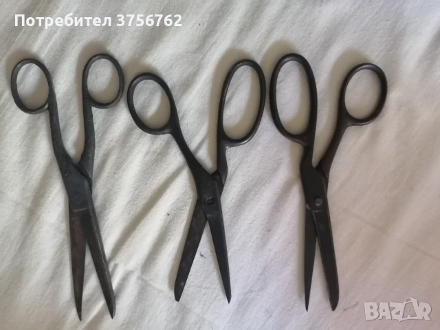 Продавам стари ножици от 60 те години, снимка 2 - Фризьорски принадлежности - 50575494