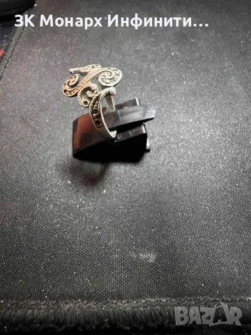 сребърен пръстен , снимка 2 - Пръстени - 52123675