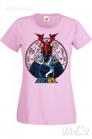 Дамска тениска Saint Seiya Knights of the Zodiac Pope Ares,Анимация,игра,Празник,Повод.