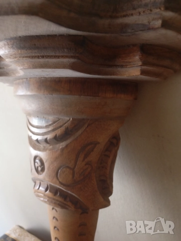 Винтидж конзола за стена, снимка 2 - Други ценни предмети - 47564927