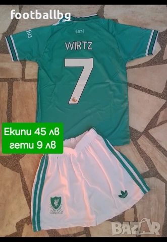 WIRTZ 7 ❤⚽️ детско юношески футболни екипи ❤⚽️ LIVERPOOL , снимка 5 - Футбол - 35307049