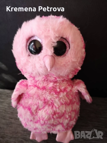 Плюшени играчки: мишка, ленивец, Minions/Миньоните , TY Beanie Boos - Розова сова Pinky и други, снимка 5 - Плюшени играчки - 48749833