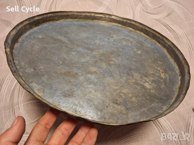 ✅КАЧЕСТВЕНА МЕДНА ТАВА - 40 СМ❗, снимка 2 - Антикварни и старинни предмети - 51973788