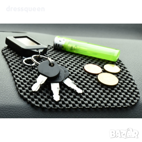 0829 Поставка за мобилен телефон, против хлъзгане, черна, снимка 4 - Аксесоари и консумативи - 44862113