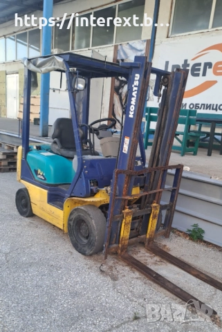 Мотокар Komatsu FG10T-17 (2001) бензинов мотокар , снимка 3 - Индустриална техника - 51584044