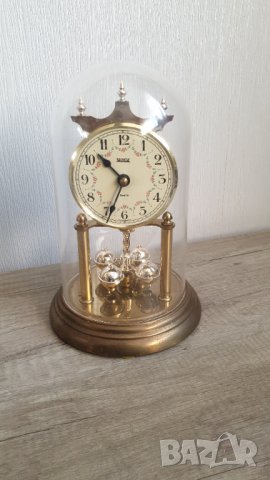 Немски кварцов настолен часовник silvoz, снимка 2 - Антикварни и старинни предмети - 43790670