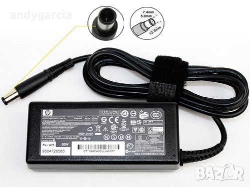 HP зарядно 19.5V 65W 3.33A/90W 4.62A/120W 6.5A, зарядно за лаптоп, снимка 5 - Захранвания и кутии - 25745167