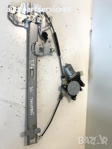 Механизъм за повдигане на стъклото със мотор на задната лява врата за KIA Carnival (2007) 82450-4D02, снимка 3 - Части - 53204355