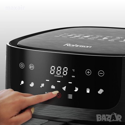 Фритюрник AirFryer Rohnson R-2847 * Безплатна доставка * Гаранция 2 години, снимка 3 - Фритюрници - 44061443