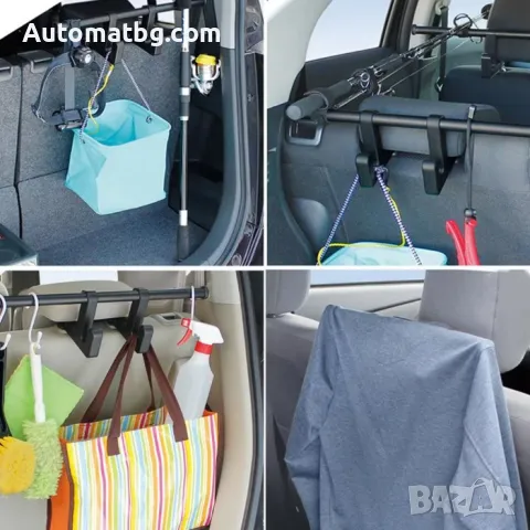 Закачалка за дрехи Automat, За МПС, PG315, 45x20см, снимка 2 - Аксесоари и консумативи - 49204383