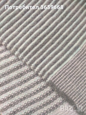 Зимен шал, вълна и ангора,Marks&Spencer,1,65 м., снимка 2 - Шалове - 43462752