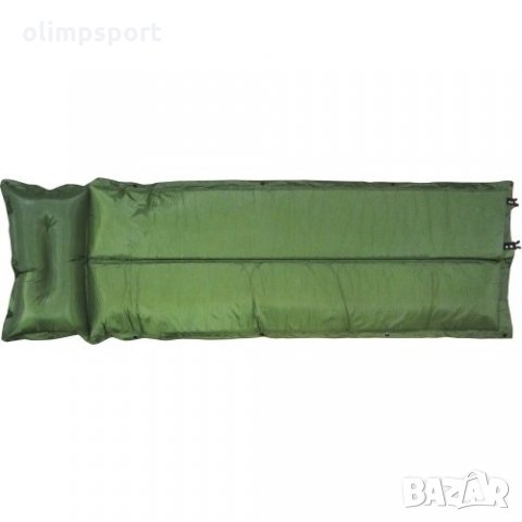 Самонадувен дюшек с възглавница, която се надува отделно. Дюшекът разполага с копчета, чрез които мо