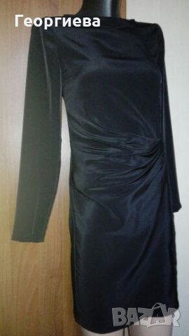 Стилна черна рокля в ПРОМОЦИЯ👗🍀S, S/M👗🍀 арт.279, снимка 7 - Рокли - 27587702