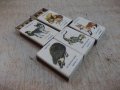 Лот от 5 бр. неизползвани кибрита с рисунки на животни, снимка 2