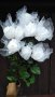 Сватбени рози бели изкуствени , снимка 1 - Изкуствени цветя - 37694638