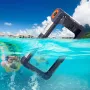 Shellbox Подводен водоустойчив калъф за телефон подводна фотография водолазен кейс за снимки, снимка 12