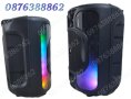 Ново! Караоке Колона, Тонколона 8” Инча Микрофон Блутут RGB, снимка 7