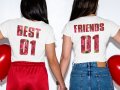 Тениски за приятелки Best Friends 7 модела, снимка 3