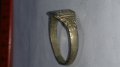 Старинен пръстен сачан - 67241, снимка 3