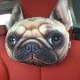 ПРОМО Мека възглавница с 3Д лице на коте и куче за кола автомобил дом офис хотел, снимка 6