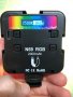RGB видео светлини, LED светлина за камера 360° Пълноцветно преносимо фотографско осветление, снимка 10