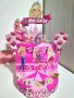 Картонена торта Barbie, снимка 1 - Други - 39968532
