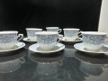 Стар български порцелан Изида чаши за чай , снимка 1