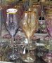 Стъклен сервиз от 6 броя чаши за ВИНО ЦЕНА - 58ЛВ, снимка 1 - Чаши - 38974203