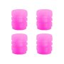 Светещи капачки за вентили на коли, мотори и колела - Pink, снимка 7