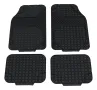 Универсални гумени Стелки за кола 4 броя - Черни., снимка 1