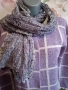 лилава жилетка +шал, снимка 2