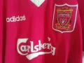 Liverpool Adidas 1995/1996 оригинална тениска фланелка футболна Ливърпул ретро vintage M , снимка 5