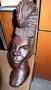 Африканска фигура, снимка 1 - Антикварни и старинни предмети - 43593308
