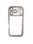 Калъф силикон Clear Camera Protect / Розов-прозрачен / за iPhone 17 Pro Max 6.9 Баркод : 3132431, снимка 1