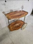 Количка за сервиране с интарзия, снимка 2