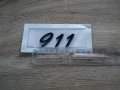 Черна емблема Порше Porsche 911 надпис, снимка 6