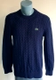 Lacoste Cotton Knit Regular Fit Mens Size 4 - M НОВО!  ОРИГИНАЛ! Мъжки Пуловер!, снимка 6