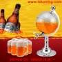 Диспенсър за всякакви напитки във формата на глобус, снимка 1 - Други стоки за дома - 26800068