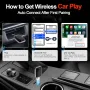Безжичният адаптер Huuimy Carplay преобразува кабелния Car Play в безжичен, снимка 3