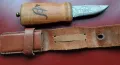 Много стар колекционерски ръчно кован и подписан нож, снимка 4