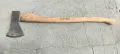 Стара брадва с дълга дръжка#35, снимка 2