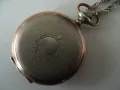№ 7921 стар джобен часовник  - механичен  - работещ / профилактиран /, снимка 4