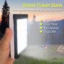 Соларна външна батерия power bank 60000mah с led фенер телефон iphone, снимка 4