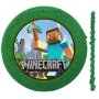 Майнкрафт Minecraft голяма готова пинята + пръчка подарък за парти рожден ден