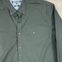 Оригинална риза Tommy Hilfiger Slim Fit Stretch - размер XL - Черна, снимка 4