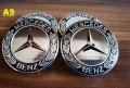 Капачки за джанти Mercedes/Мерцедес 75мм, снимка 1 - Аксесоари и консумативи - 40129891