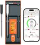 Нов безжичен Bluetooth термометър за месо с 2 сонди за печене скара готвене Смарт контрол, снимка 1