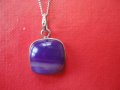 Невероятно сребърно колие с камък 925, снимка 2